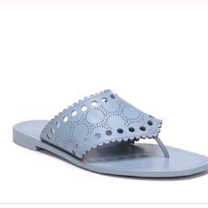 Diane Von Furstenberg Womens 8.5 DVF Leather Sandals Shoes
